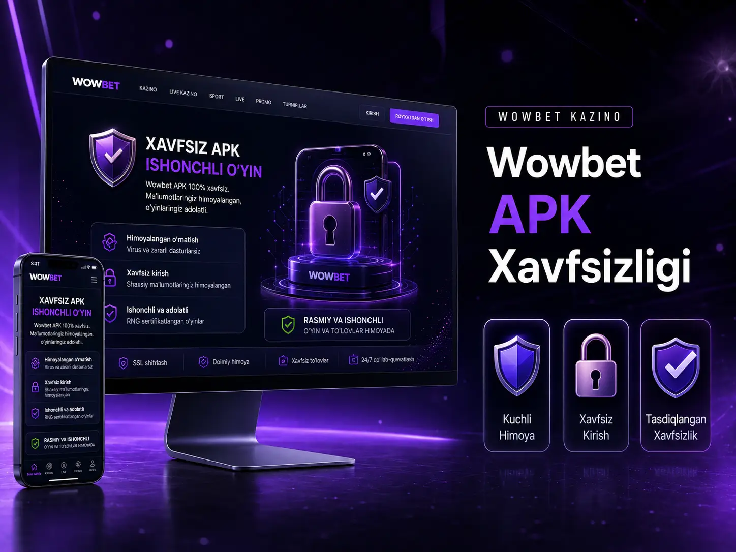Wowbet APK Xavfsizligi