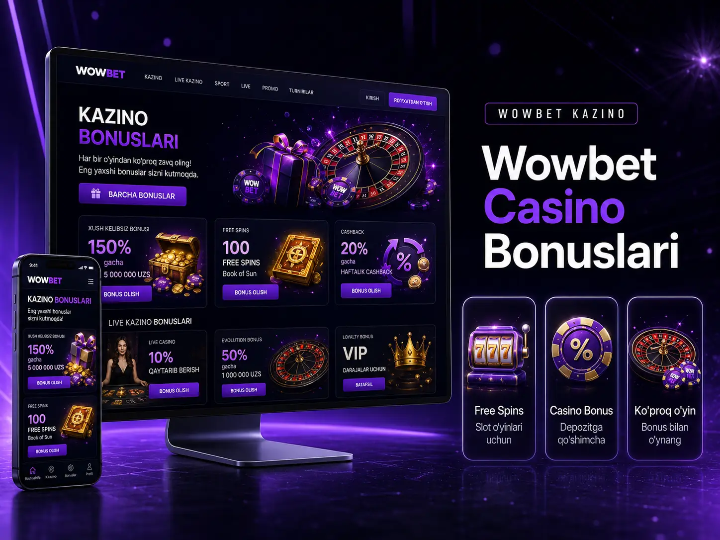 Wowbet Casino Bonuslari